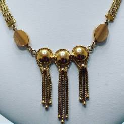 18Kt yellow gold necklace circa 1940